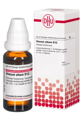 Misletoe, VISCUM ALBUM D 12 Dilution, homeopathic UK