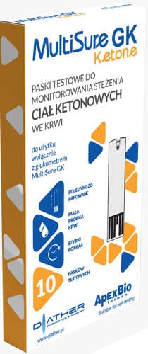 MultiSure GK Ketone Test Strips