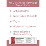 N1 D-Mannose Urinary Tract Direct Sticks