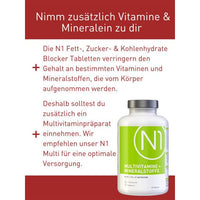 N1 Fat- Sugar- & Carbohydrate Blocker Tablets