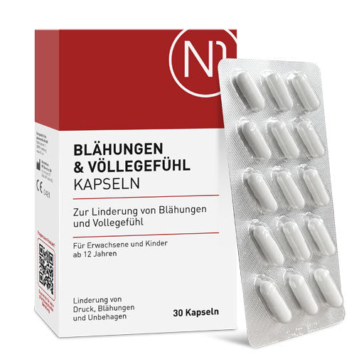 N1 Flatulence & Bloating Capsules