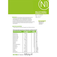 N1 Multivitamins+Minerals Tablets