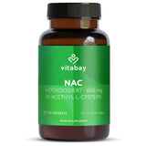NAC 600 mg N-Acetyl L-Cysteine vegan capsules 120 count
