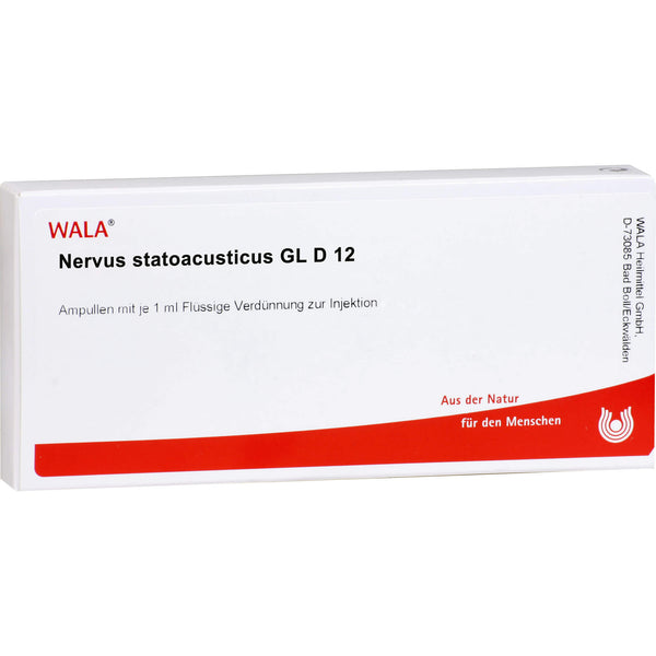 NERVUS STATOACUSTICUS GL D 12 Ampoules