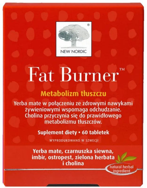 Fat burners: NEW NORDIC Fat Burner 60 tablets fat burners