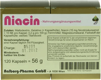 NIACIN CAPSULES, FBK Pharma GmbH UK