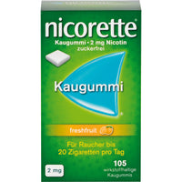 NICORETTE Chewing Gum 2 mg freshfruit