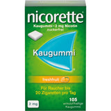 NICORETTE Chewing Gum 2 mg freshfruit