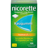 NICORETTE Chewing Gum 4 mg freshfruit