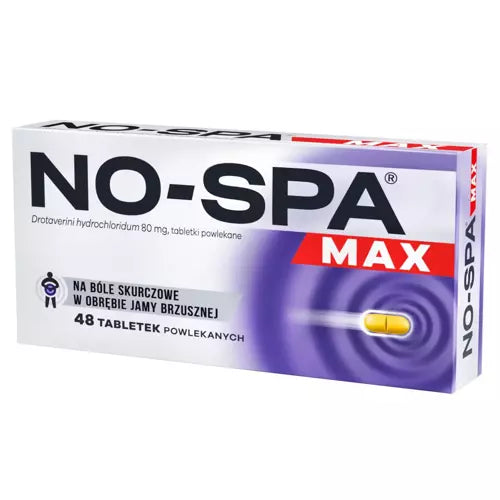 NO-SPA Max 80mg x 48 tablets