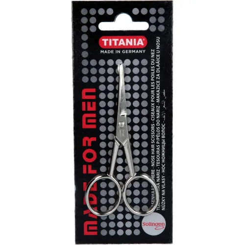 NOSE HAIR SCISSORS made for men TITANIA