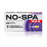 NO SPA Max 80mg x 24 tablets