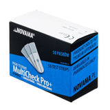 NOVAMA MultiCheck Pro+ Uric Acid Test Strips