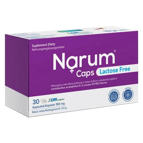 Narum Lactose Free 150 mg 30 pcs