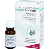 Nasal drops, COLD ENDRINE 0.1%, levomenthol, eucalyptus oil