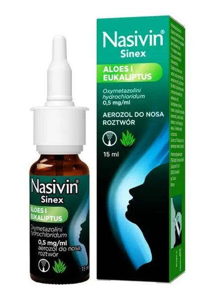 Nasivin Sinex Aloe and eucalyptus