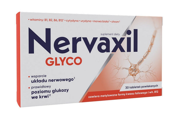 Nervous system and normal glucose metabolism, Nervaxil Glyco