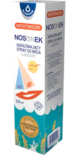 Nosonek hypertonic nasal spray 120ml