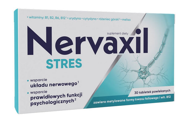 Nucleotides (cytidine, uridine), Nervaxil Stress