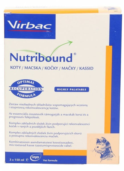 Nutribound Preparation accelerating the regeneration of the body for cats