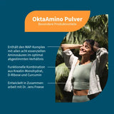 OKTAAMINO Amino Acids + Zinc + Magnesium + Vitamin B6 Powder 750 g - 3