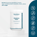 OKTAAMINO Amino Acids + Zinc + Magnesium + Vitamin B6 Powder 750 g - 4