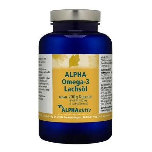 OMEGA 3 Salmon Oil 200 g Capsules 284 pcs