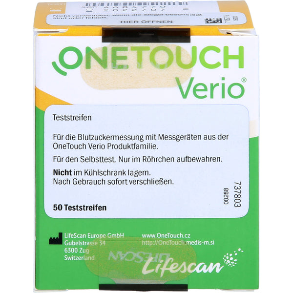 ONE TOUCH Verio test strips