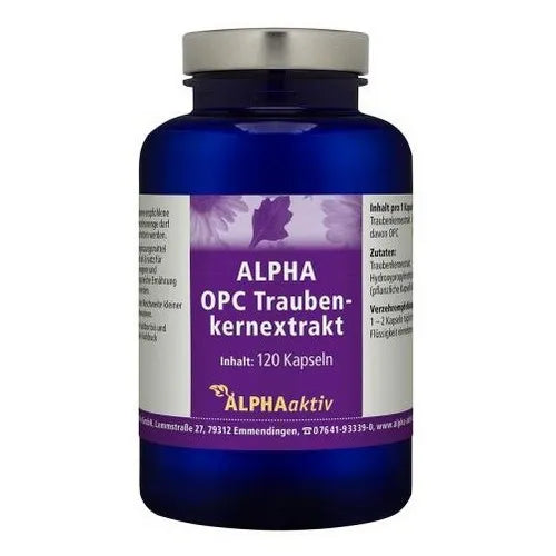OPC grape seed extract vegetable capsules
