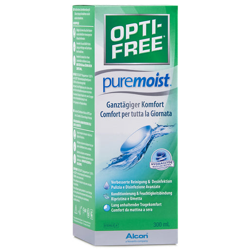 OPTI-FREE puremoist contact lens solution