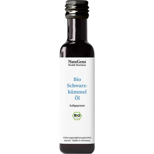 ORGANIC BLACK CUMIN OIL cold pressed vegan