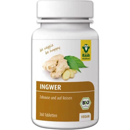 ORGANIC GINGER tablets