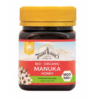 ORGANIC MANUKA honey MGO 550+ TranzAlpine