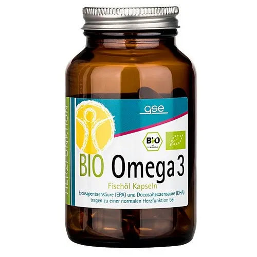 ORGANIC OMEGA 3 fish oil capsules