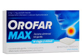 OROFAR MAX, Sore Throat Pain Thrush Aphthae Ulcer Infection Treatment