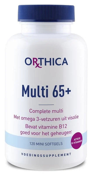 ORTHICA Multi 65+ soft capsules 120 pieces