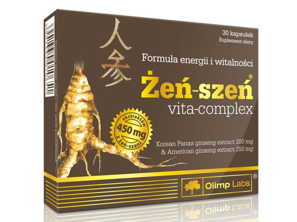 Olimp Ginseng Vita-Complex x 30 capsules American ginseng, Korean ginseng