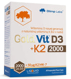 Olimp Gold-Vit D3 2000 + K2 x 30 capsules