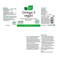 Omega 3 vegan capsules