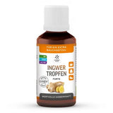 Organic Ginger Root  GINGER GINJER forte drops 50ml