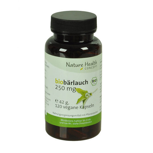 Organic Wild Garlic 250 mg NHC Capsules