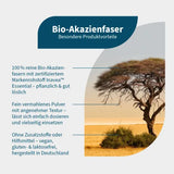 Organic acacia fiber, dietary fiber, vegan powder, 500 g