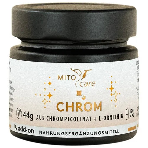 Organic chromium as chromium picolinate, Chromium Capsules