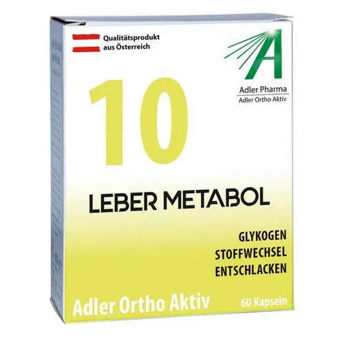 Alpha-lipoic acid, artichoke, L-glutathione, chlorella, wild garlic, Ortho Active Capsules No.10