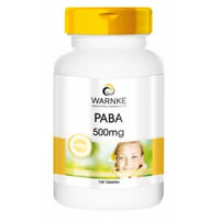 PABA 500 mg para aminobenzoic acid