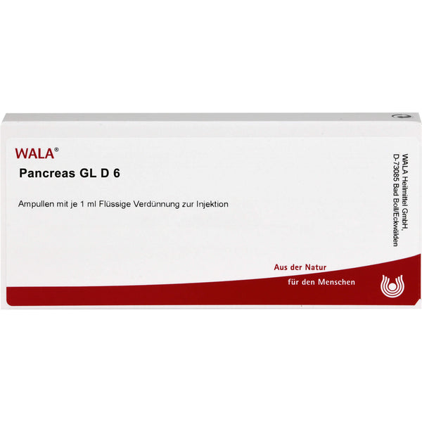 PANCREAS GL D 6 ampoules