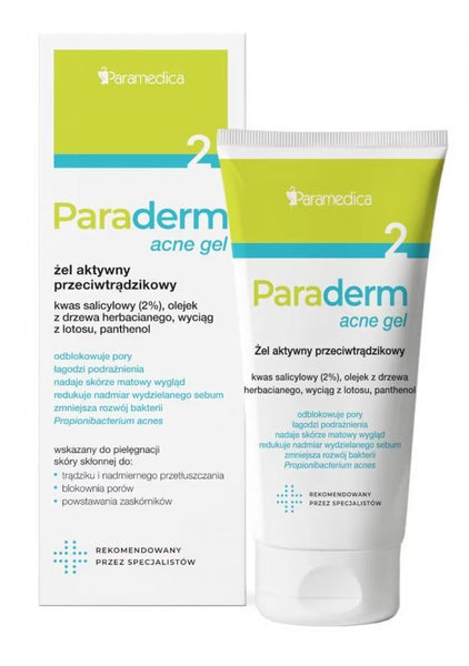 PARADERM Acne Clean Anti-acne cleansing gel