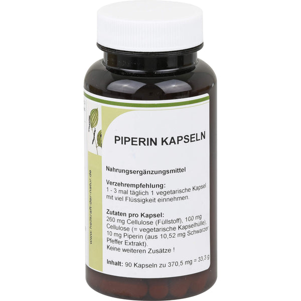 PIPERINE black pepper extract capsules