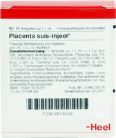 PLACENTA SUIS homeopathy Injeel ampoules UK