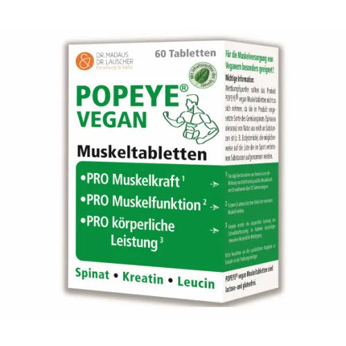 POPEYE vegan film-coated tablets